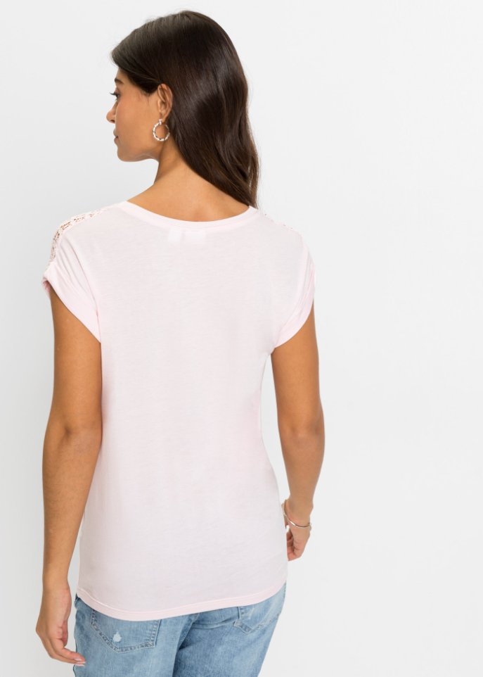 Shirt mit Spitze