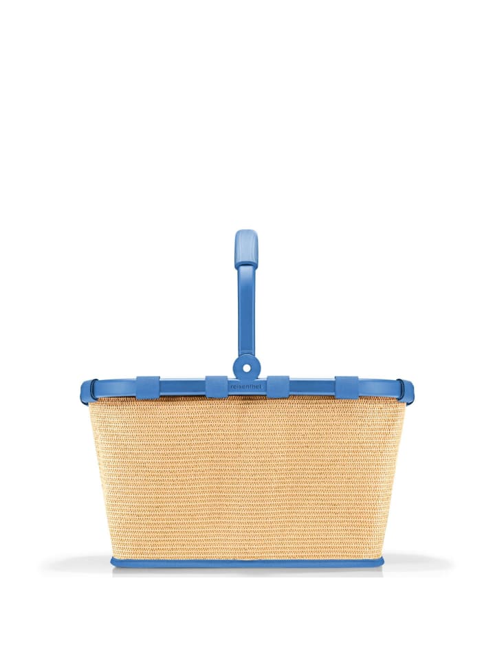 Reisenthel carrybag - Einkaufskorb (frame twist powder blue) in frame raffia blue günstig kaufen onesize