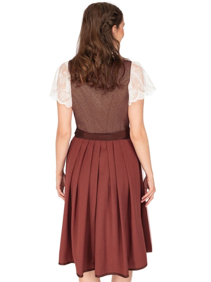 KRÜGER Midi Dirndl TAMIKA in braun günstig kaufen