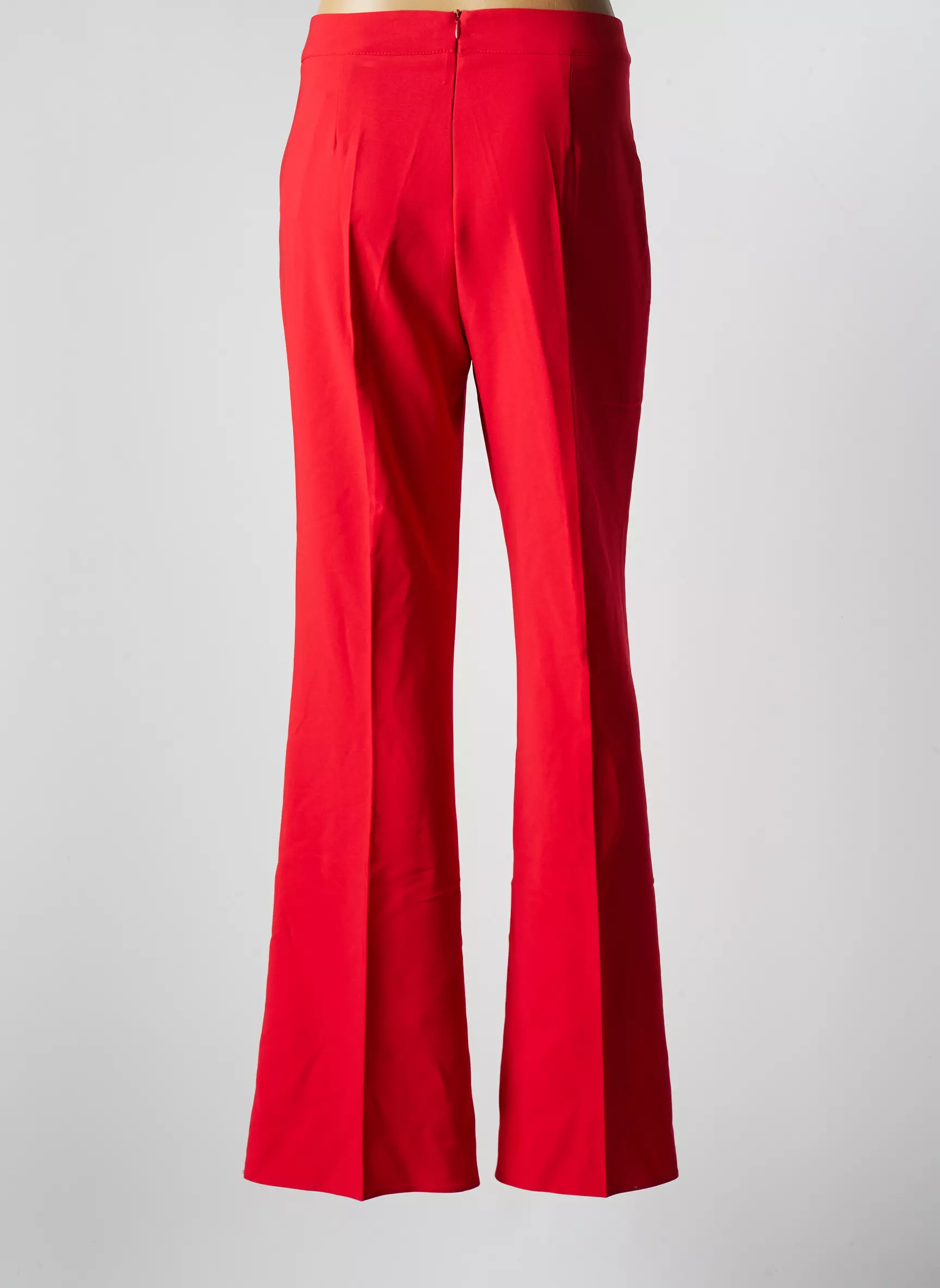 Rinascimento Pantalons Flare Femme couleur rouge