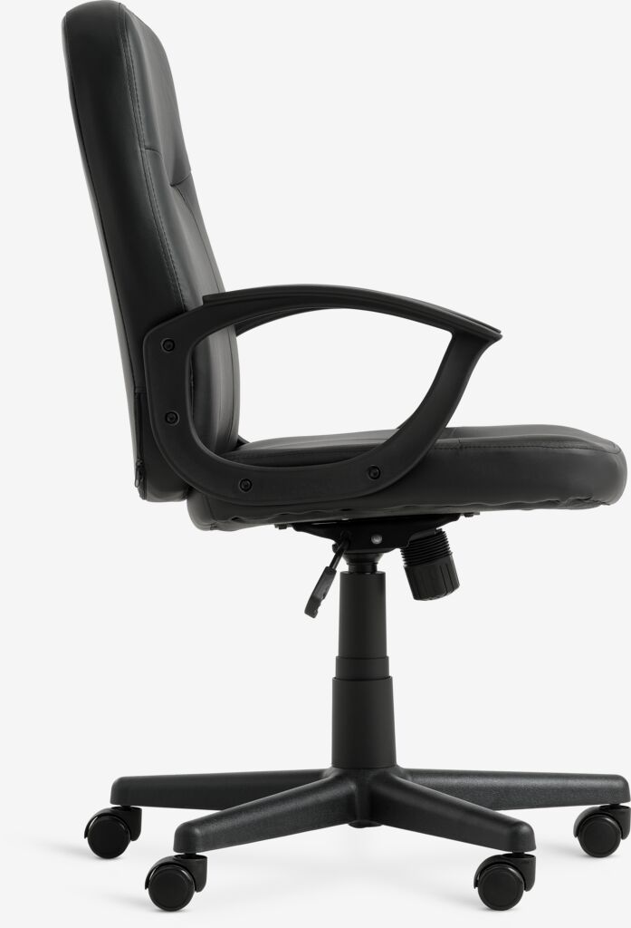 NIMTOFTE Office Chair NIMTOFTE Black Imitation Leather/Black
