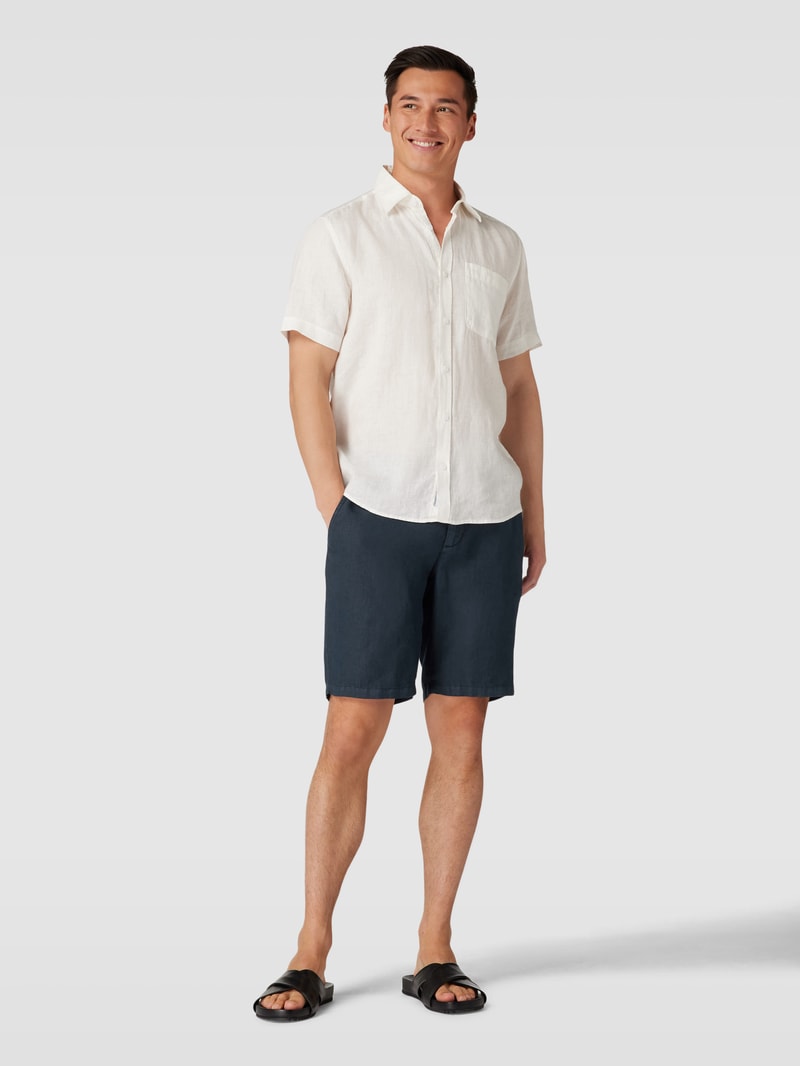 Bermudas mit elastischem Bund Modell 'BALU' in marineblau