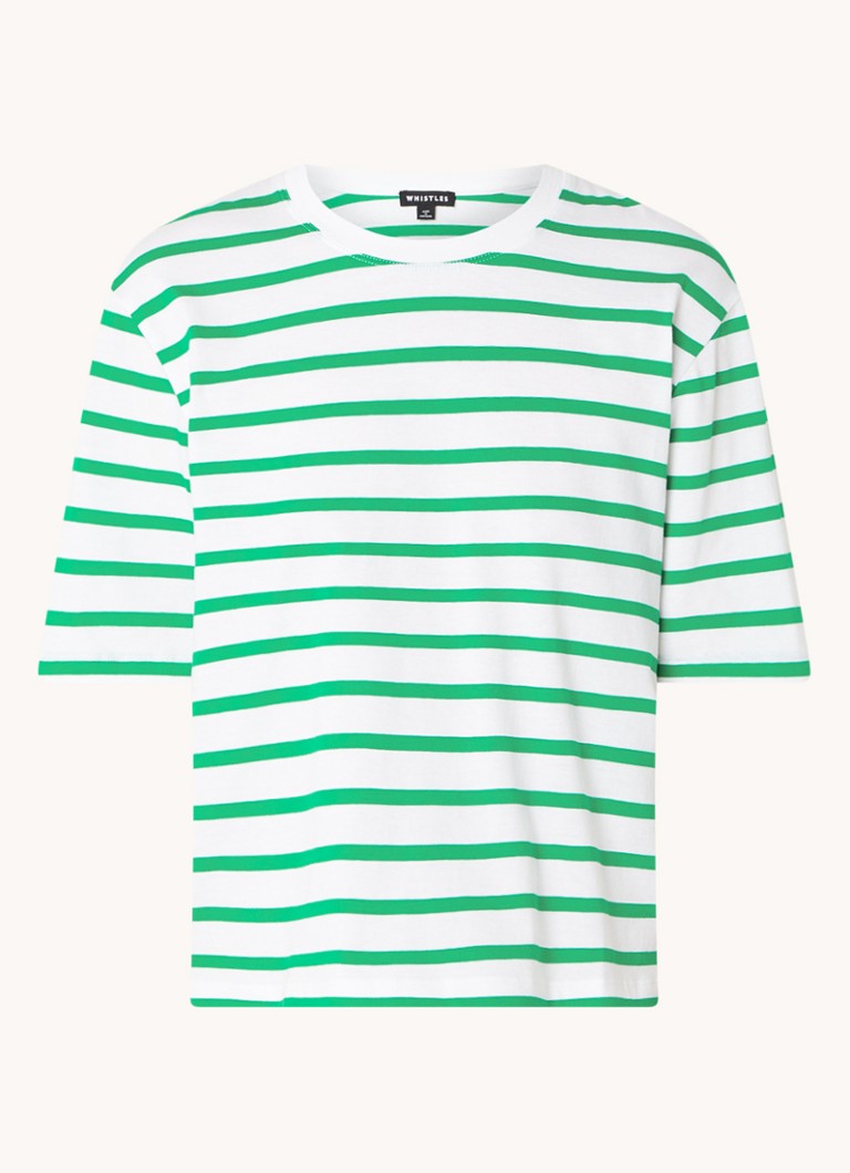 Whistles T-shirt with stripe print