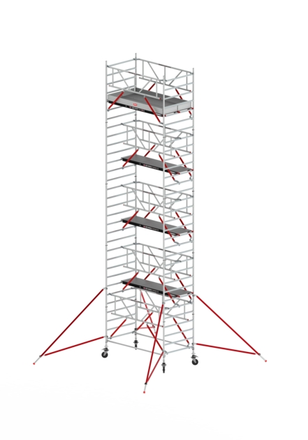 „Altrex T520056 RS TOWER 52-S“ 10,2 m darbinis paviršius, „Fiber-Deck 2.45 Safe-Quick“