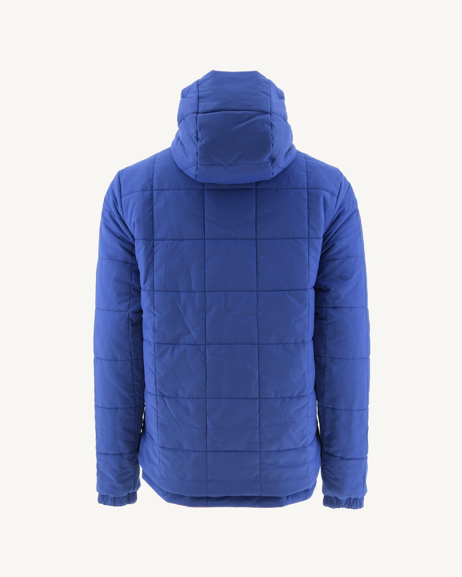 Doudoune Ultralight réversible à capuche Rouge vif/Dark denim Vigo