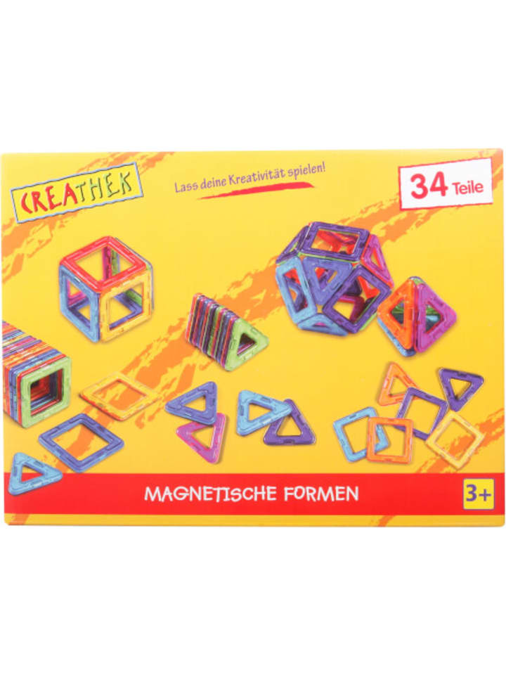 Creathek Magnetische Formen, 34 Stück - ab 3 Jahre günstig kaufen onesize