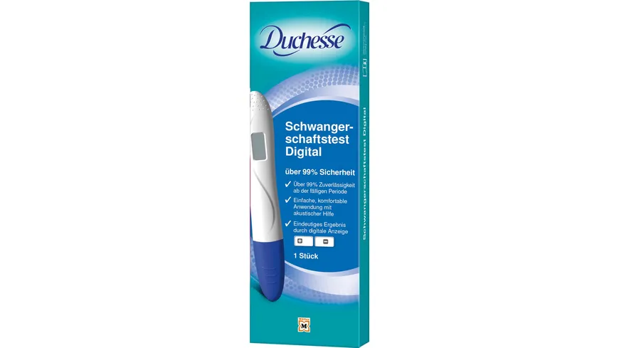 Duchesse Digital Schwangerschaftstest