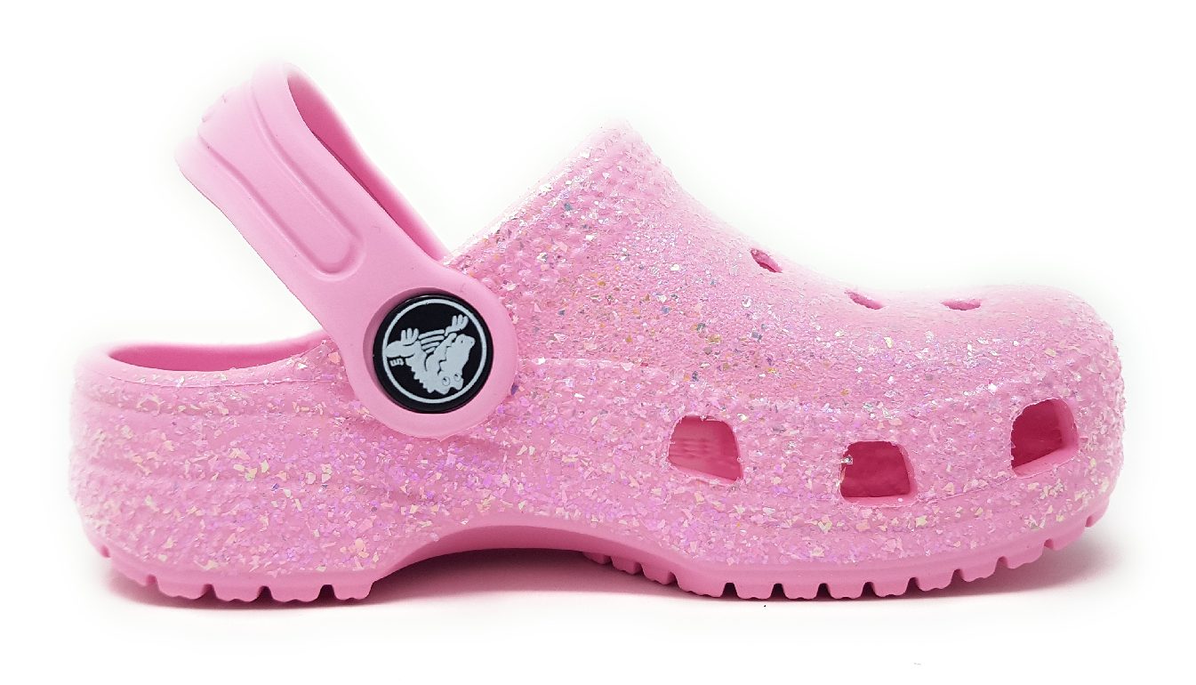 Crocs classic glitter t 206992 Rosa 690 flamingo/pink