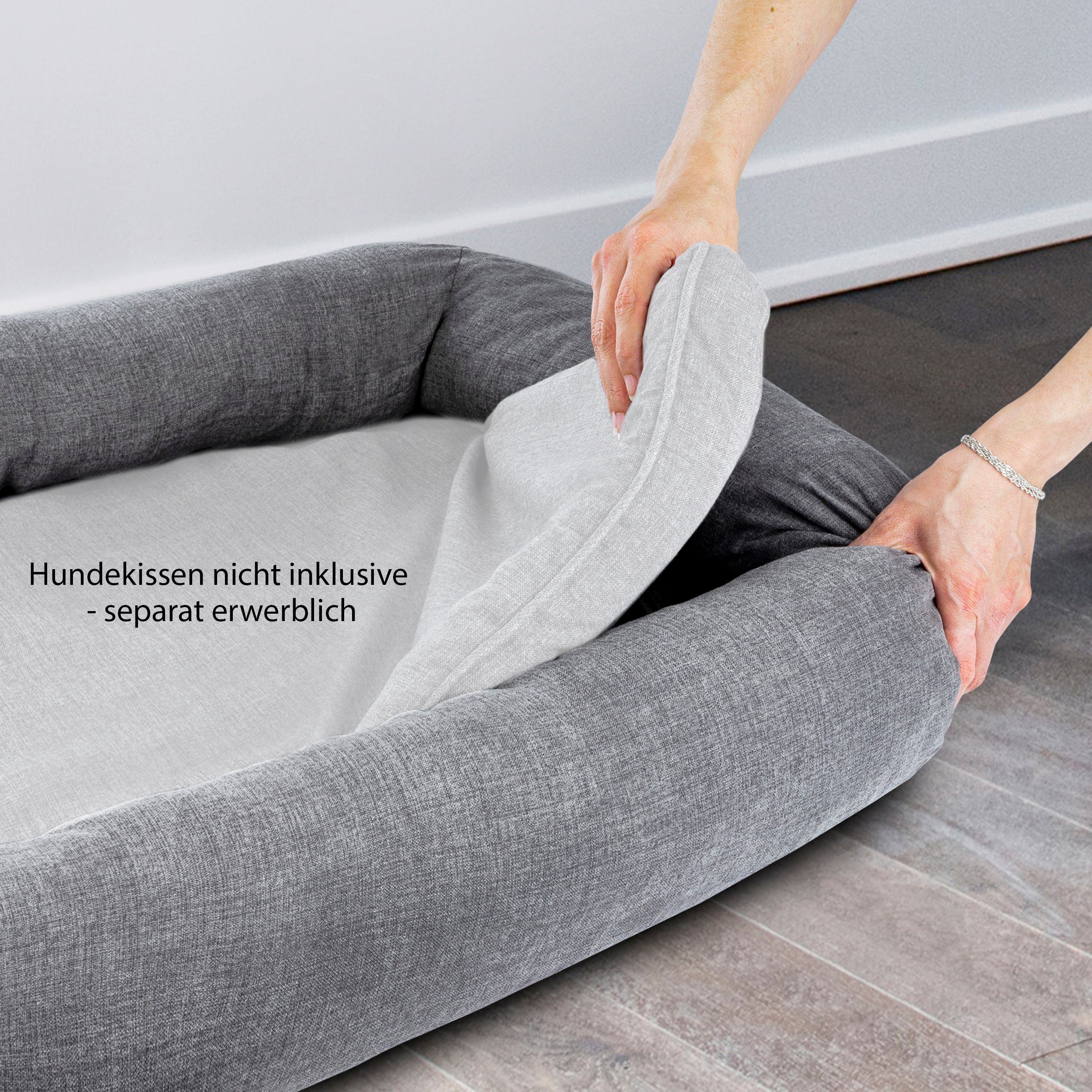 ONVAYA Hundematte Hundebett, Waschbar, passend für ONVAYA® Hundekissen S -XXL