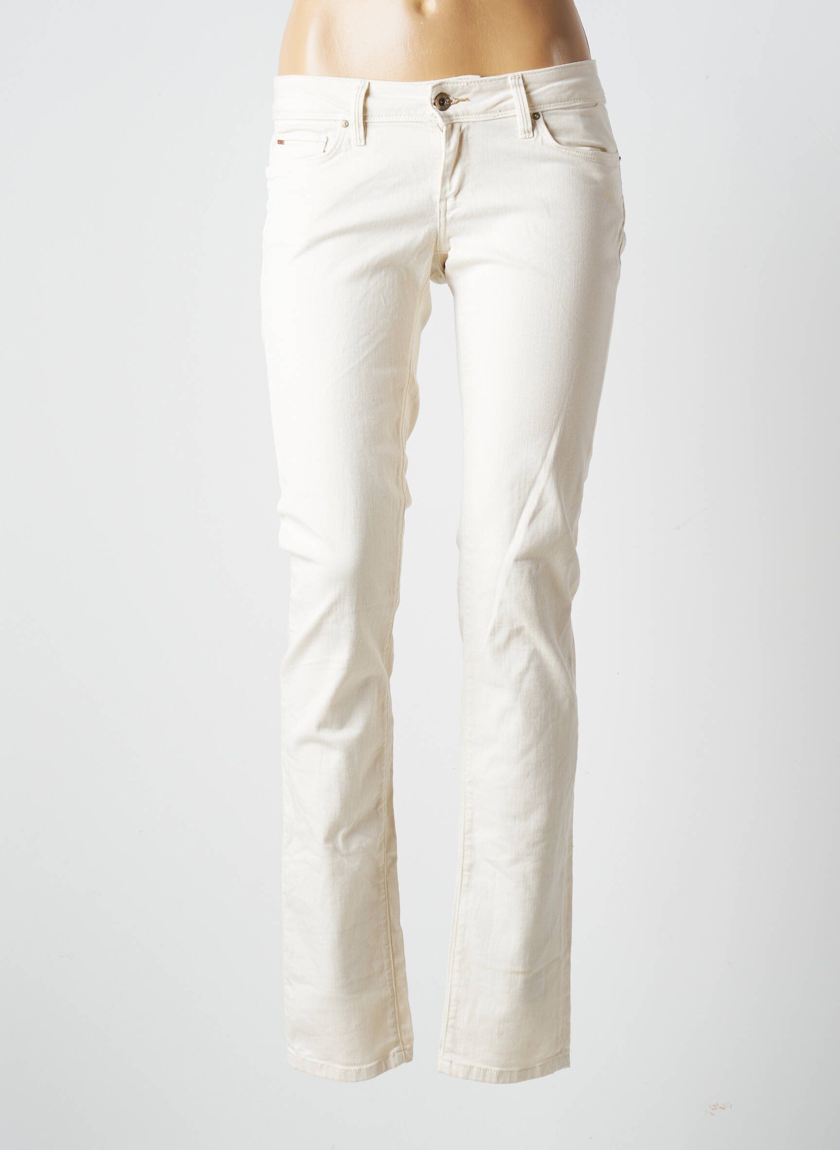 Salsa Jeans Coupe Slim Femme couleur beige