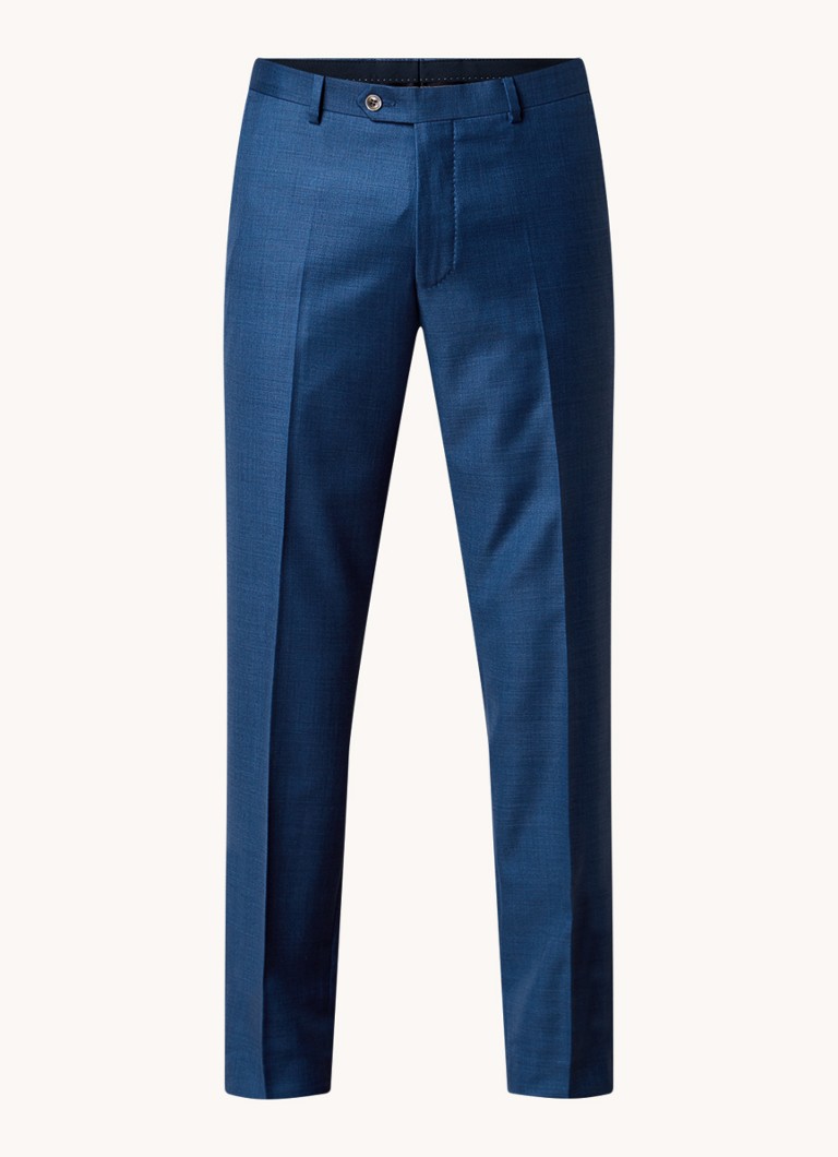 Pantaloni Oscar Jacobson Denz Slim Fit cu buzunare laterale