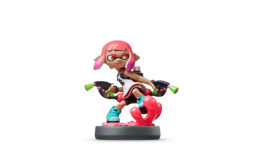 amiibo Figur Splatoon Inkling-Mädchen (Neon-Pink)
