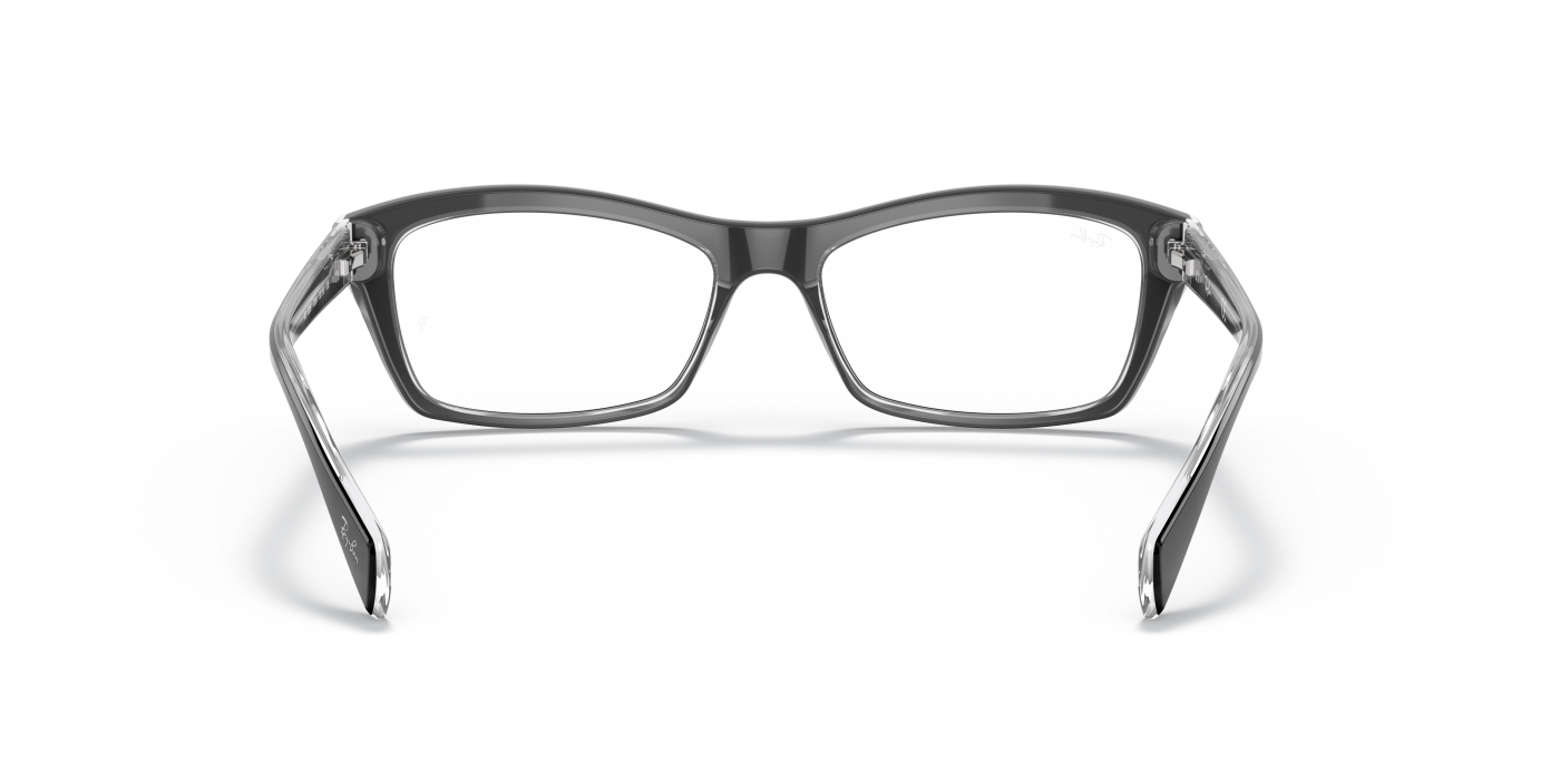 RB5255 OPTICS - Negru lucios pe transparent