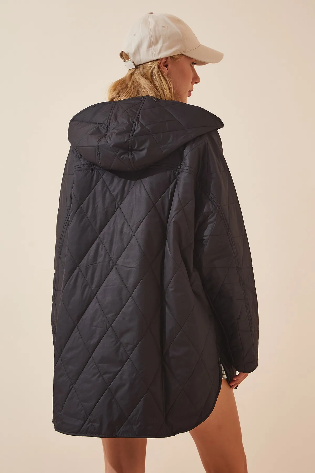 Happiness İstanbul  Winterjacke - Schwarz - Puffer