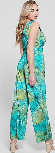 GUESS Damen Jumpsuit POPLIA OVERALL Slim Fit