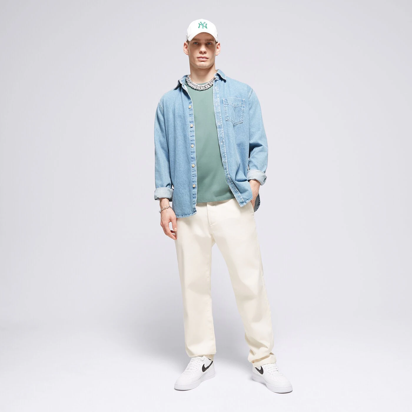 LEVI'S T-SHIRT SS ORIGINAL HM TEE GREENS Grün