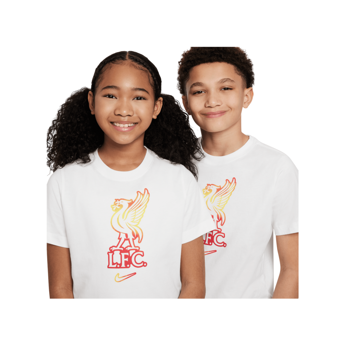 Nike FC Liverpool Crest T-Shirt Kids Weiss F100