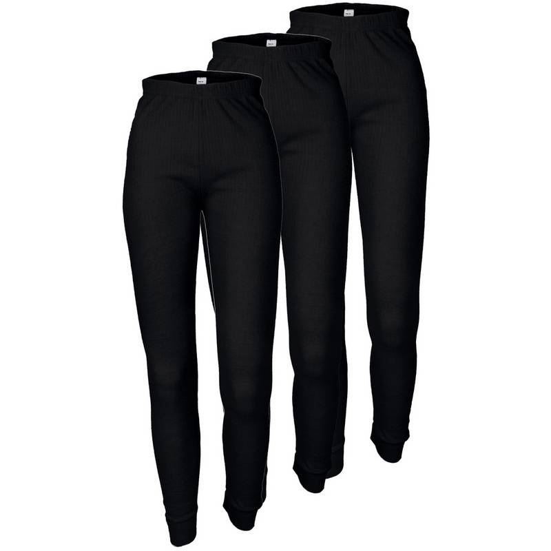 Black Snake 3 Pack Thermo Hosen Cozy Funktionsunterhose Damen