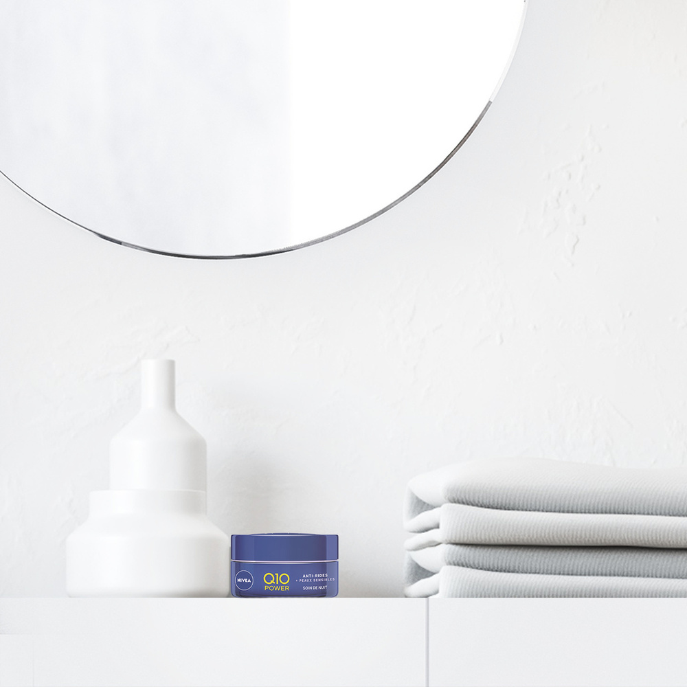 nivea Q10 POWER - Crème de nuit Sensitive Soin visage anti-âge