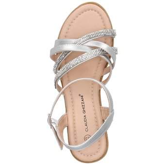 Claudia Ghizzani Sandale in silber