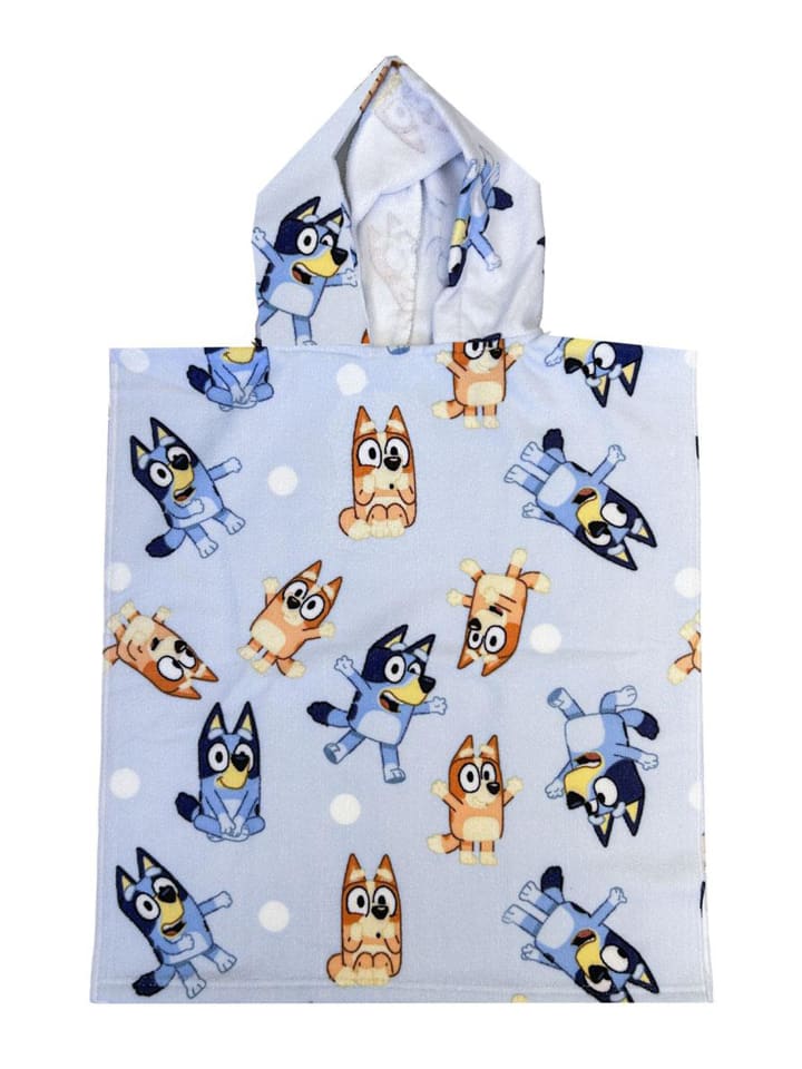 Bluey Bade-Poncho in Blau günstig kaufen onesize