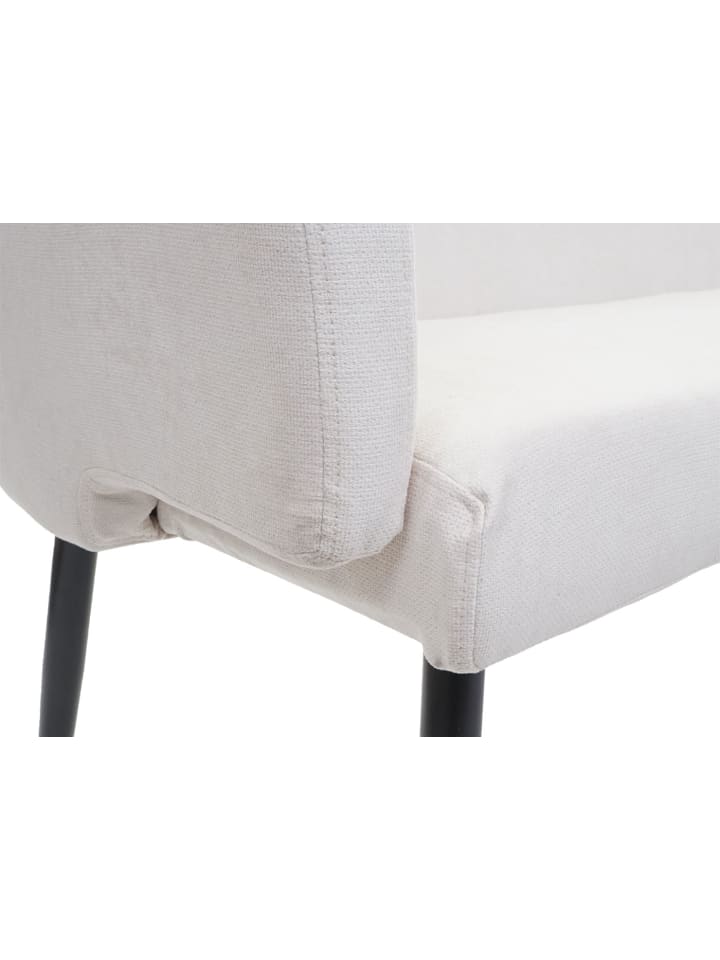 MCW Sitzbank J13 mit Rückenlehne und Armlehne, Creme-weiß günstig kaufen onesize