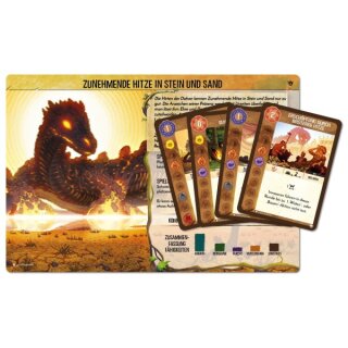 Spirit Island: Zunehmende Hitze in Stein und Sand (Mini-Eweiterung) (DE)