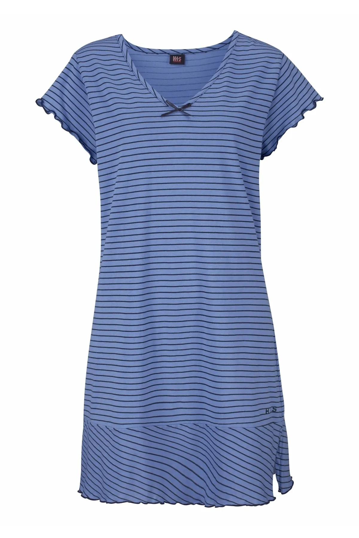 HIS  Nachthemd - Blau - Basic