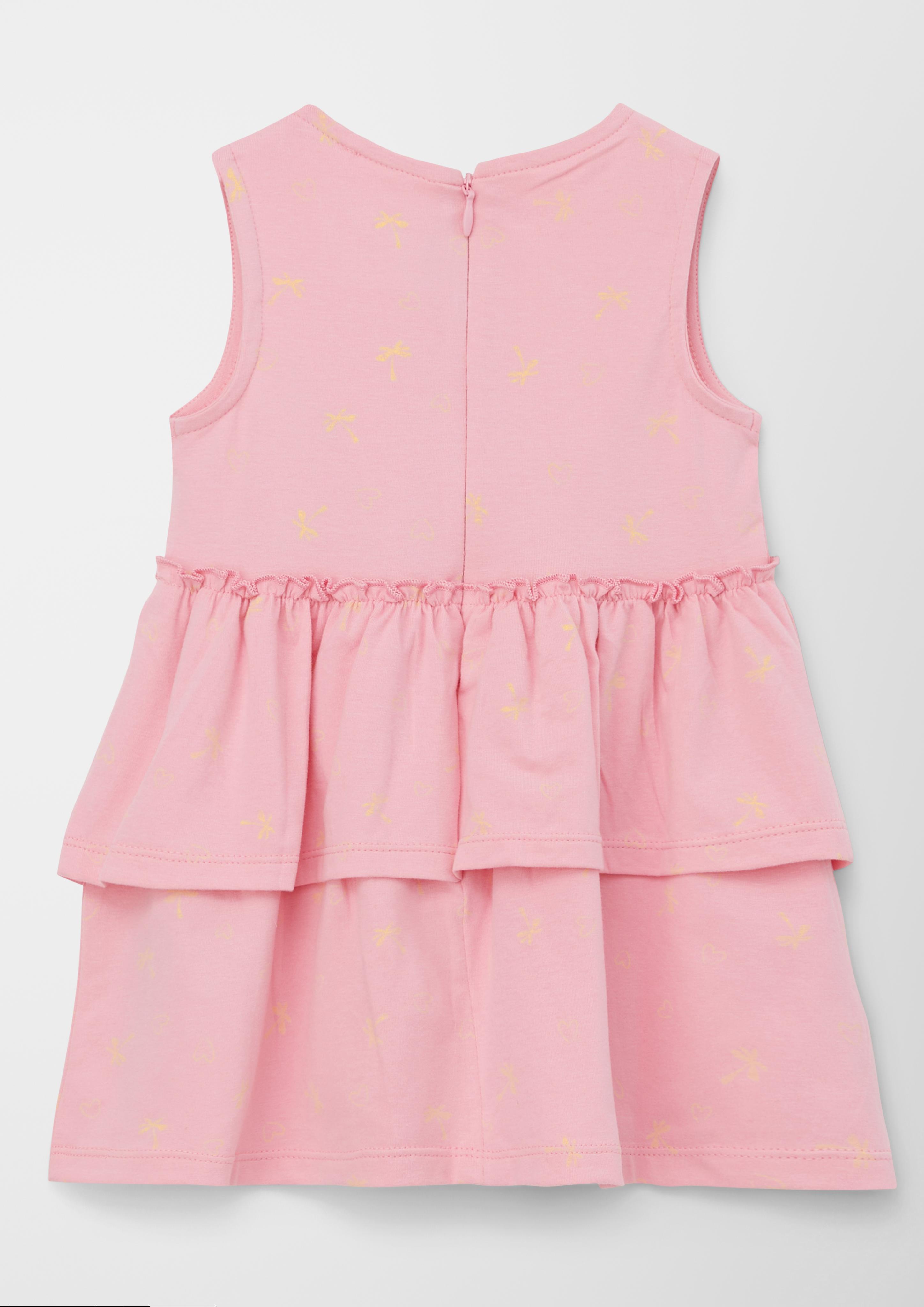 Baumwollkleid mit Volants  2130669-43A1