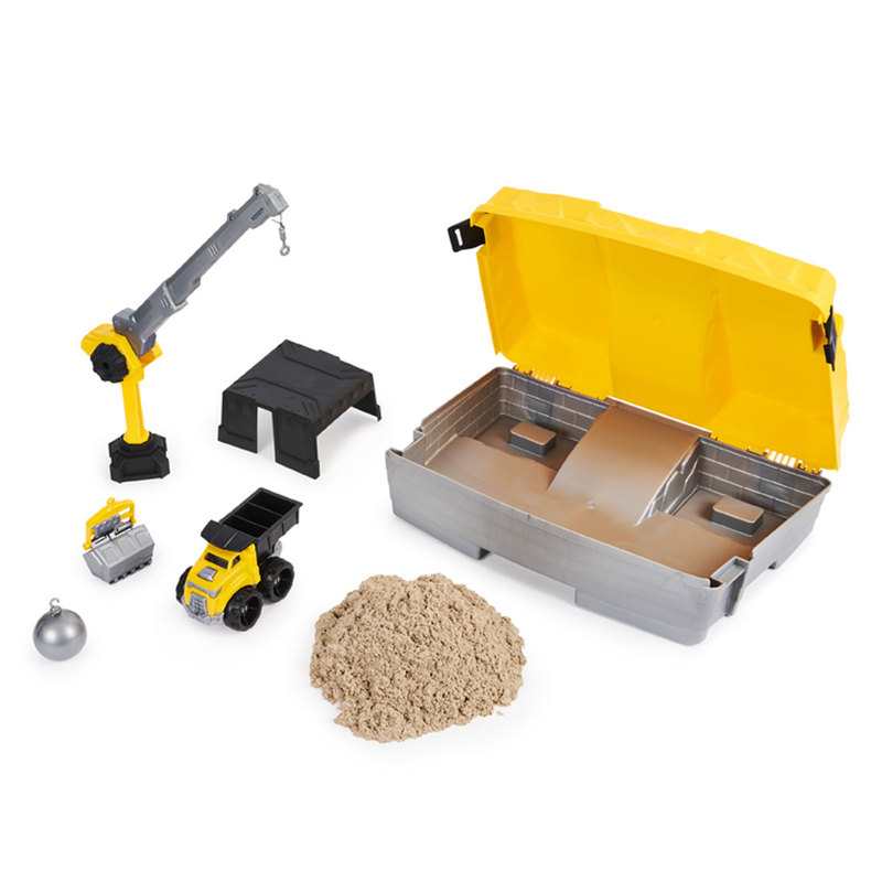Mallette de construction sable Kinetic Sand