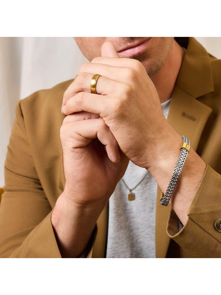 Amor Ring Edelstahl, IP Gold in Gold günstig kaufen 58