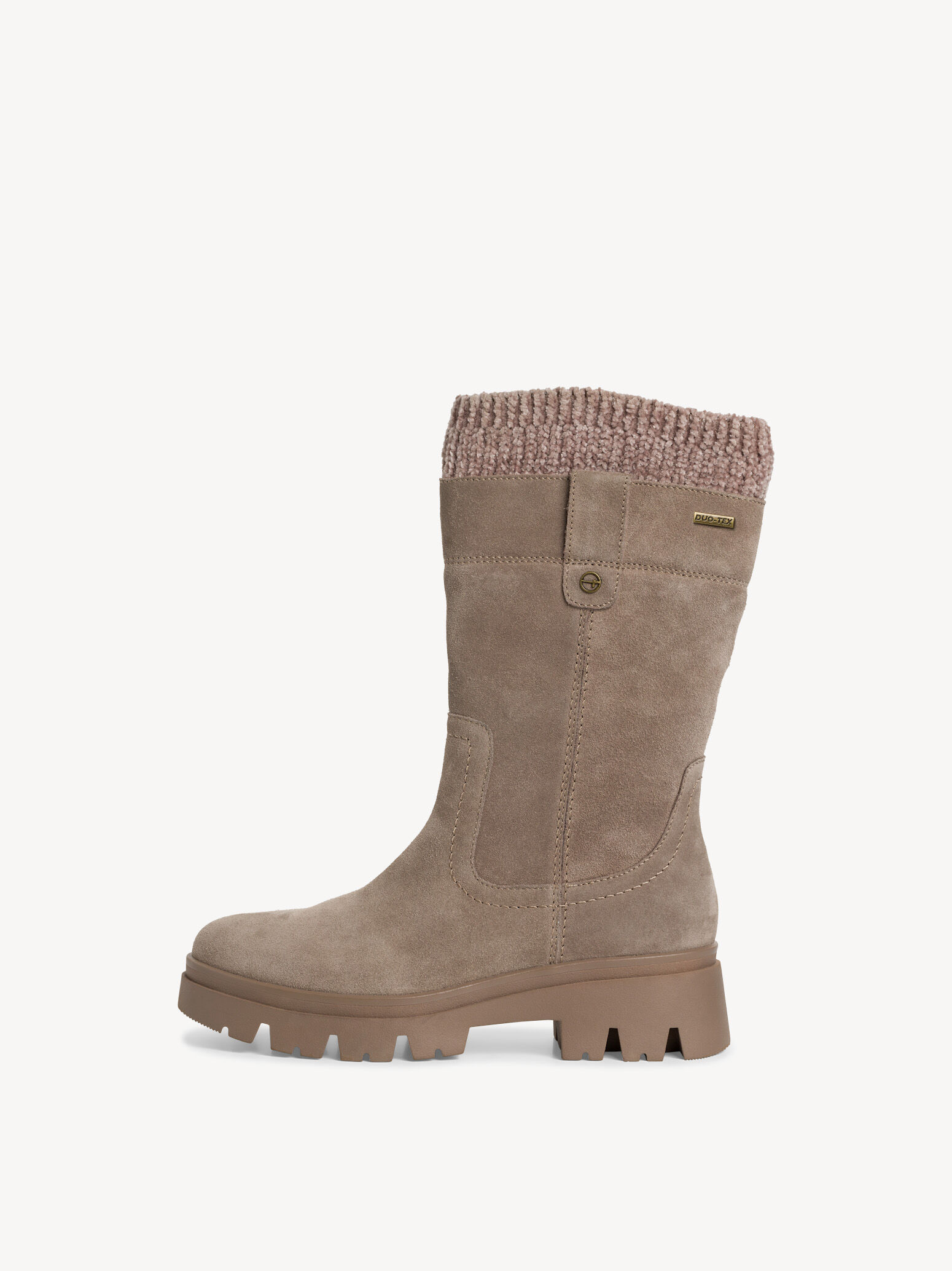 Bottine en cuir - marron