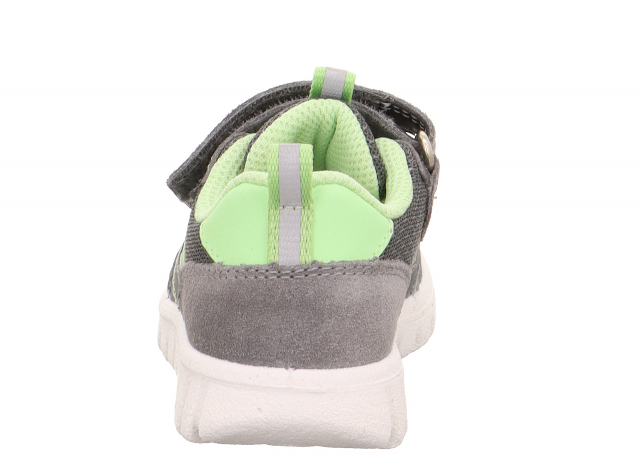 SPORT7 MINI - Hellgrau/HellgrünSneaker low mit Klettverschluss