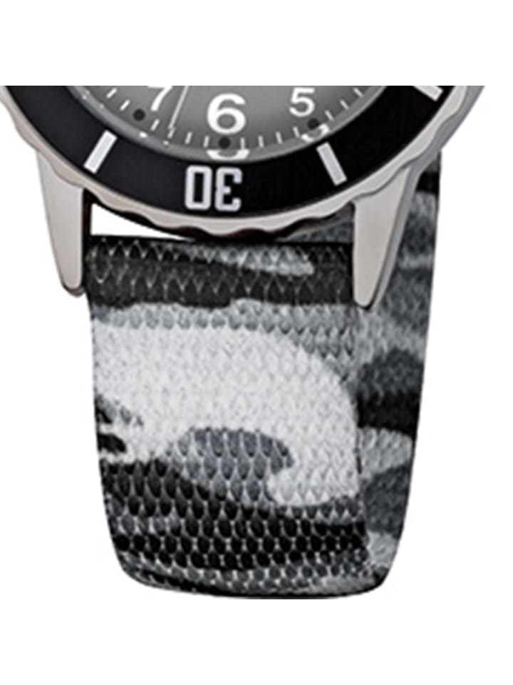 Regent Armbanduhr Regent Kinderuhren grau, schwarz mittel (ca. 32mm) günstig kaufen onesize