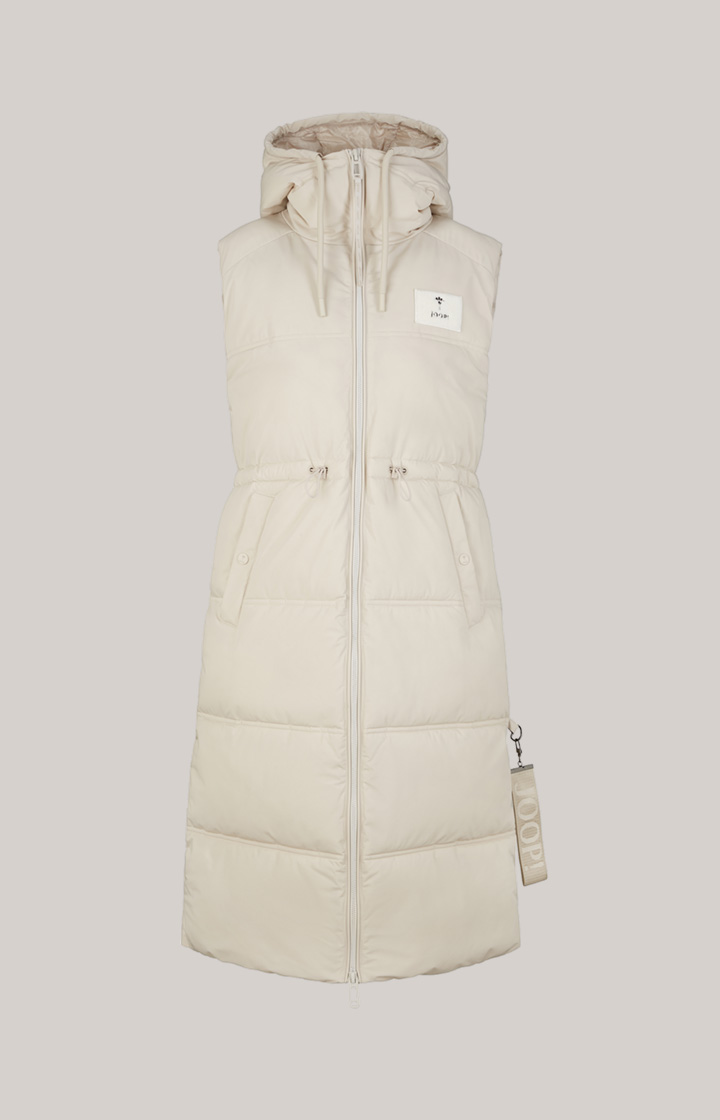 Steppweste in Offwhite