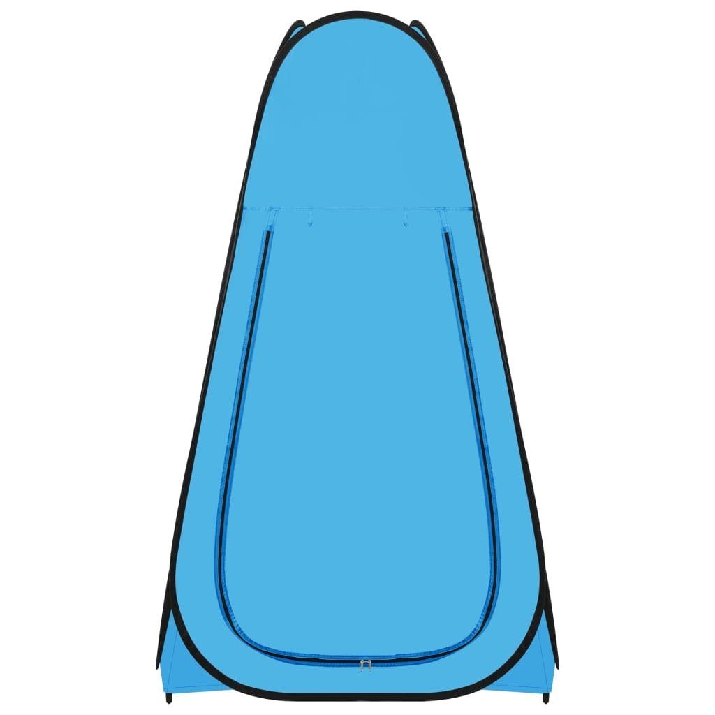vidaXL Solardusche Pop-Up Duschzelt Blau