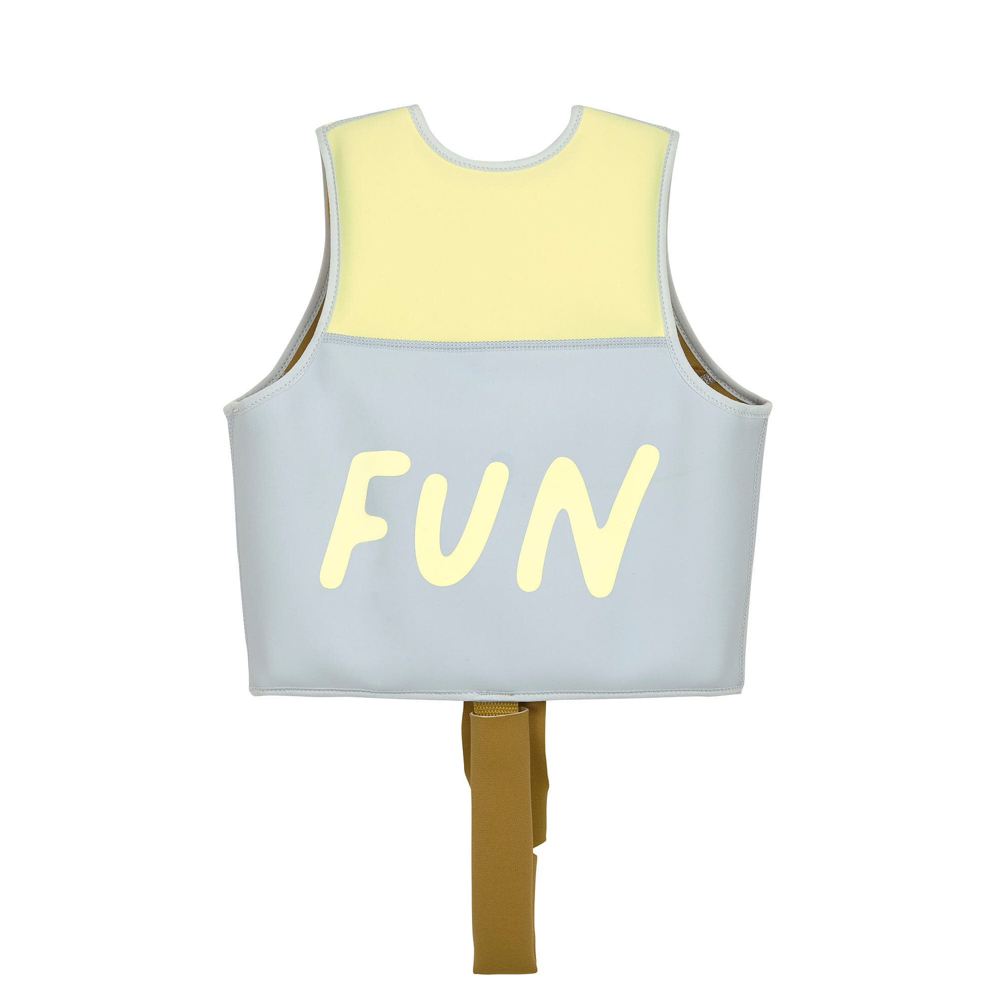 Schwimmlernweste Kinder, Blau Gelb