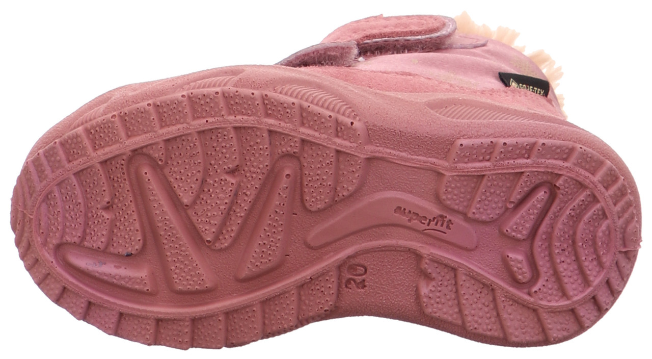 GLACIER - Rosa Boots mit Klettverschluss