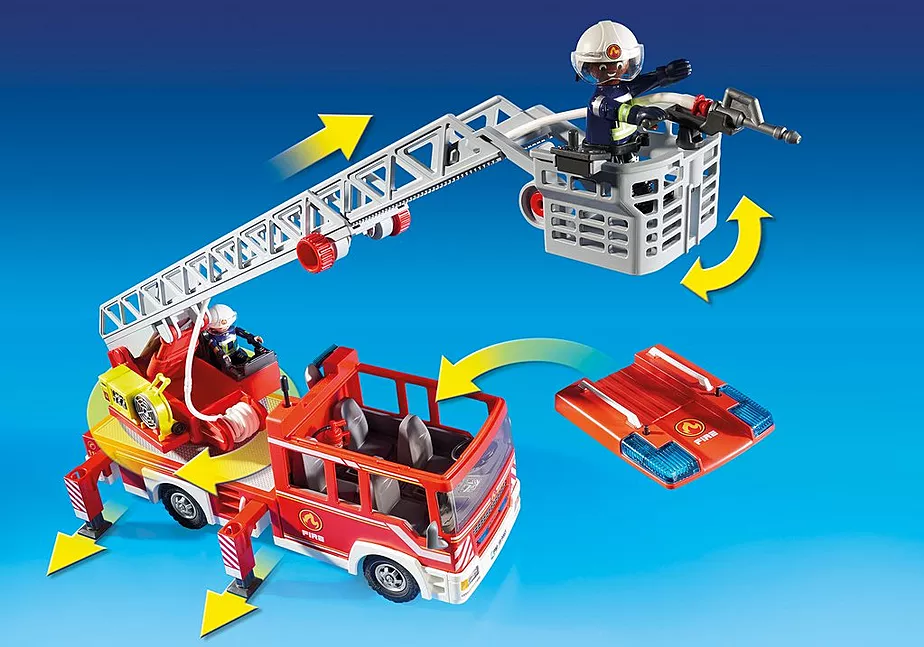 Feuerwehr-Leiterfahrzeug