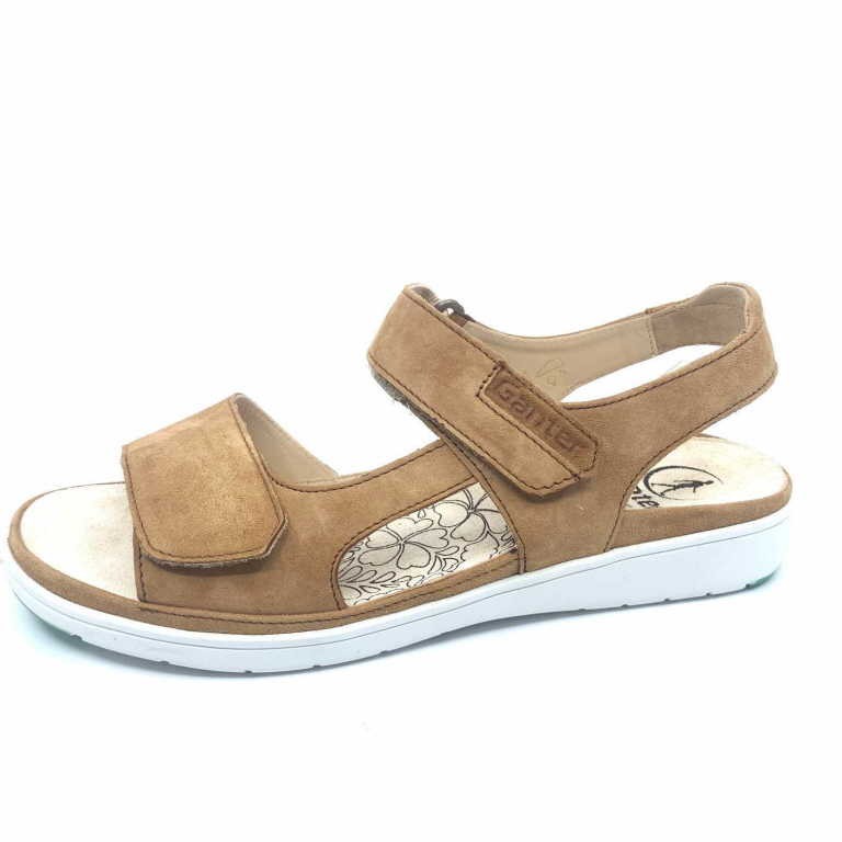 GANTER Komfort Sandalen braun Gina