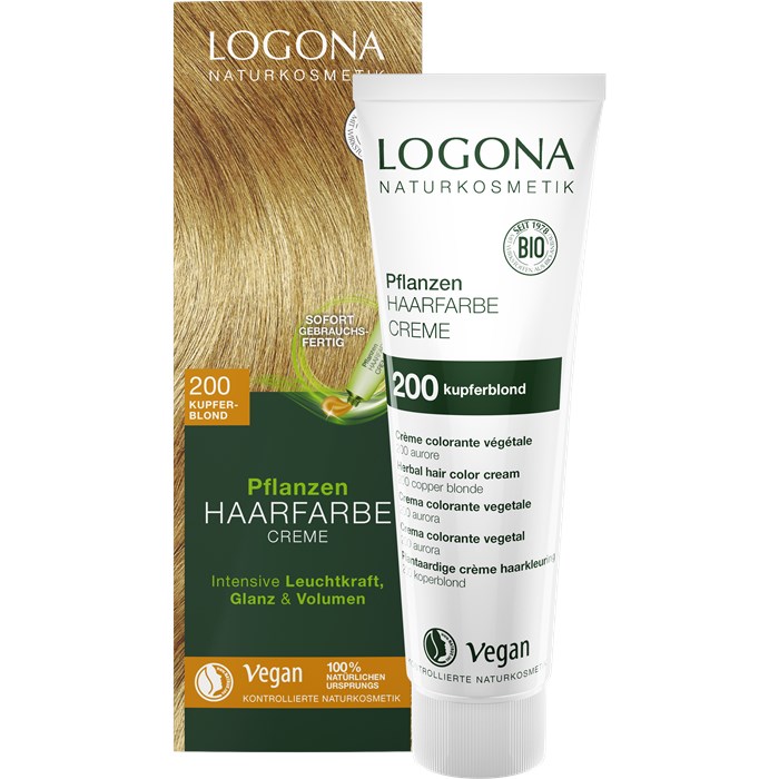 Pflanzen Haarfarbe Creme