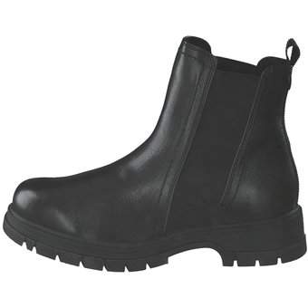 Marco Tozzi Chelsea Boots in schwarz