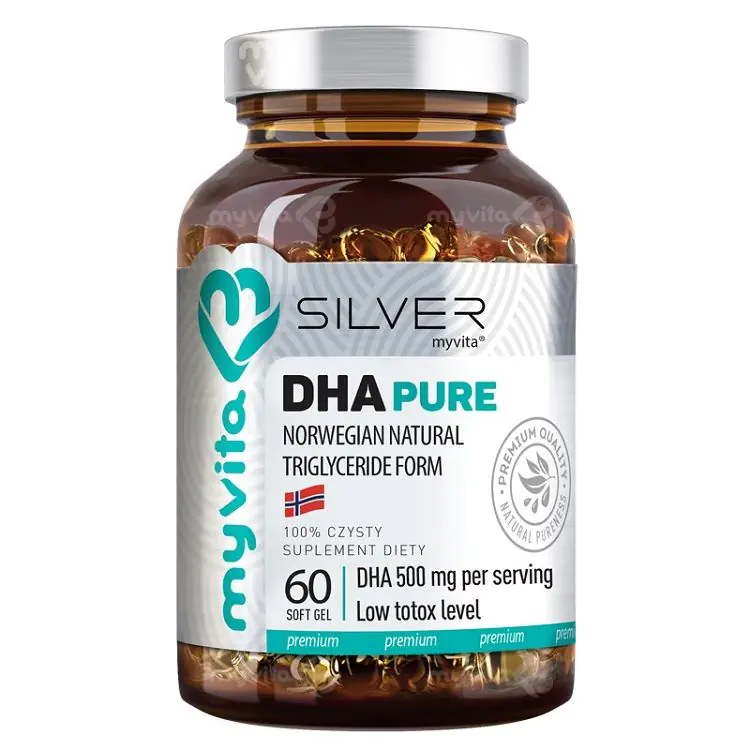 MyVita DHA Pure Silver Pure 100% 60 kapsula
