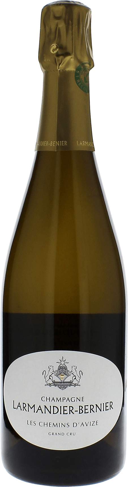 Larmandier-bernier les chemins d'avize grand cru extra brut 2015