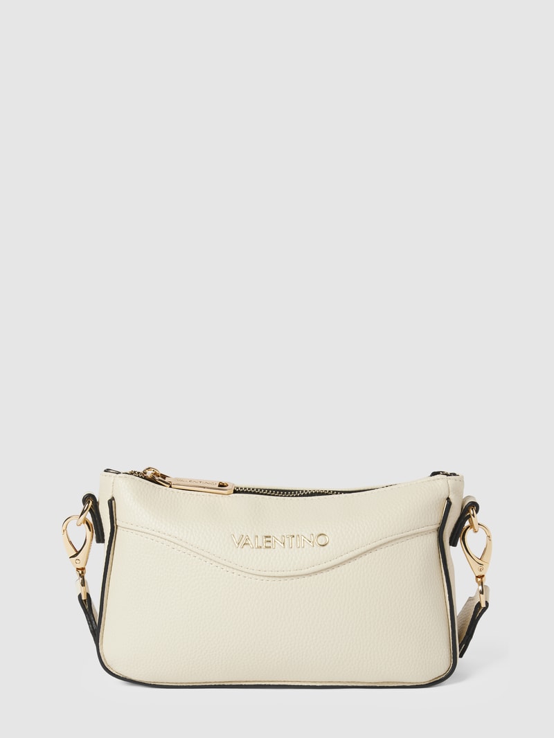 Crossbody Bag mit Label-Detail in offwhite