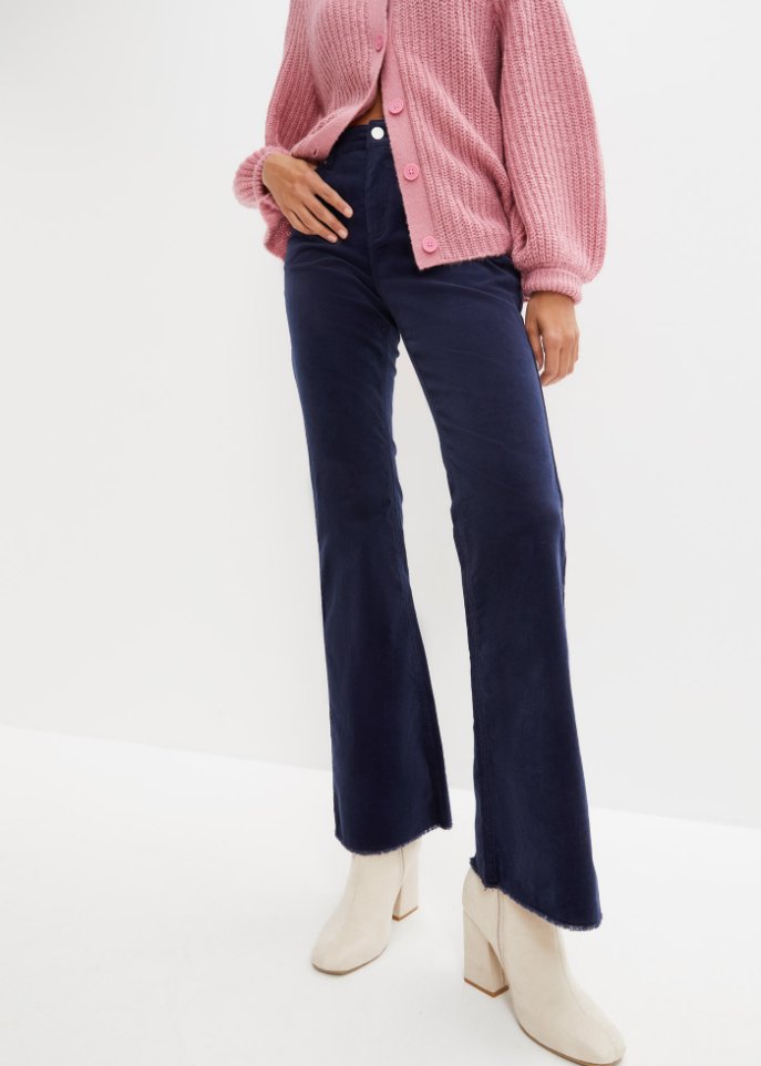 Bootcut Hose in Cord