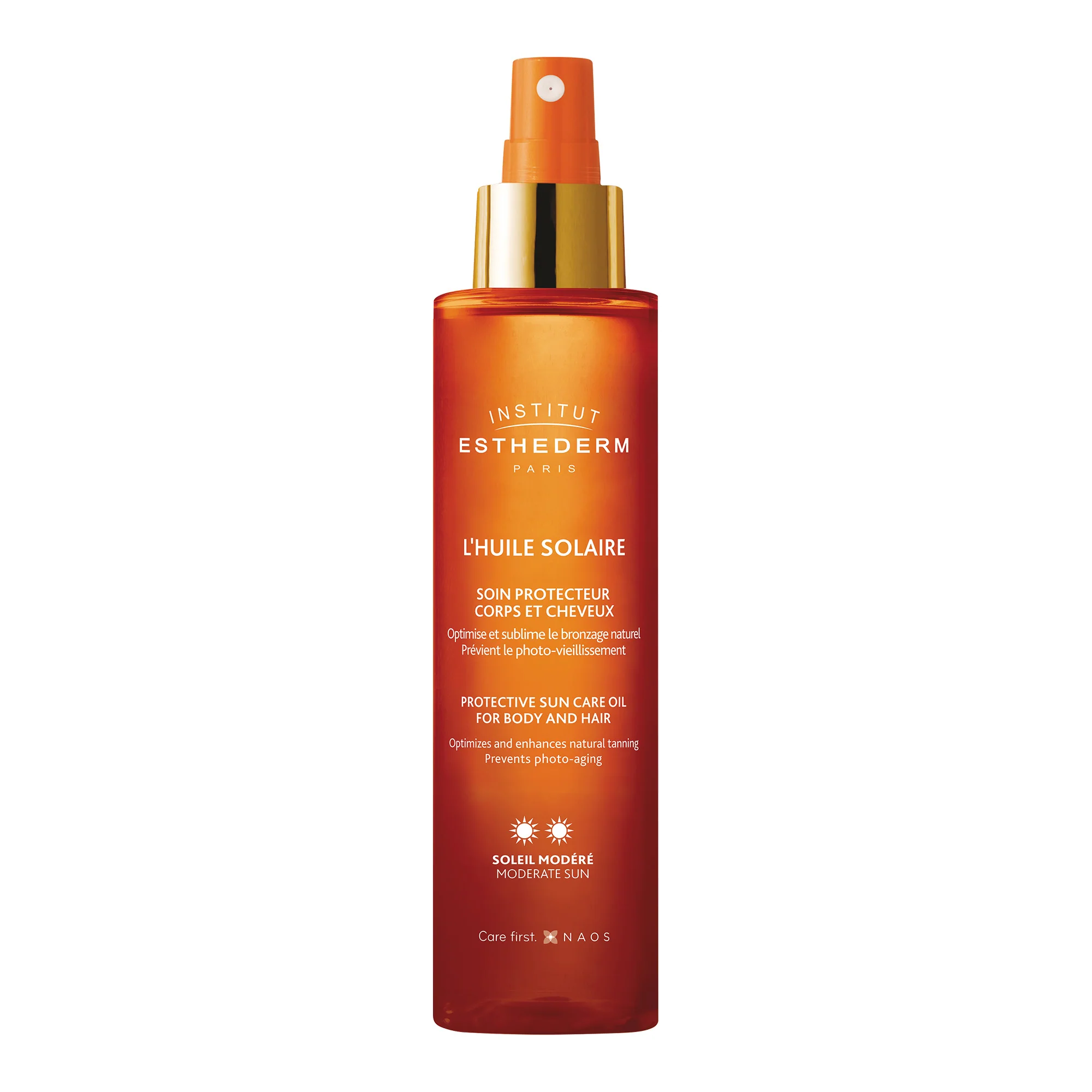 Aceite solar corporal de protección media L'Huile Solaire - Protección solar moderada