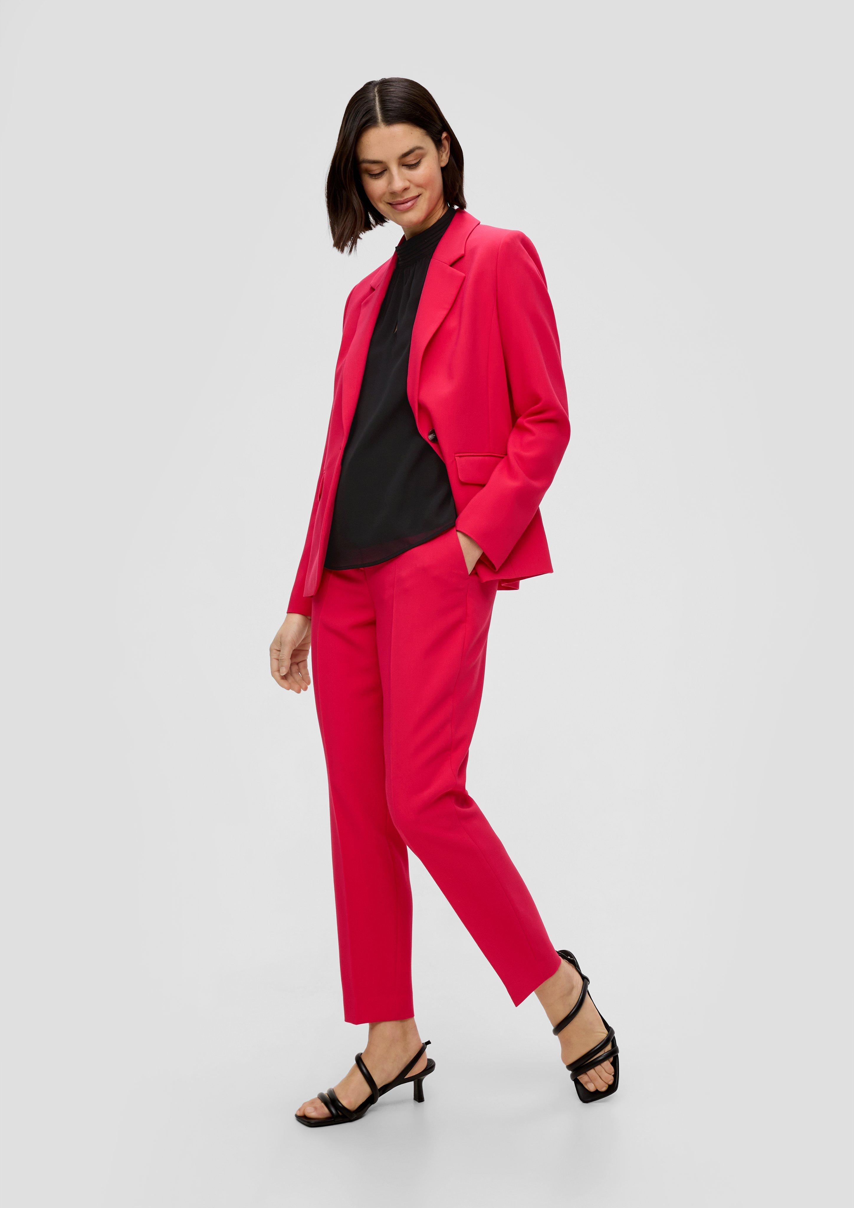 Hochgeschlossene Chiffonbluse  2145069-9999