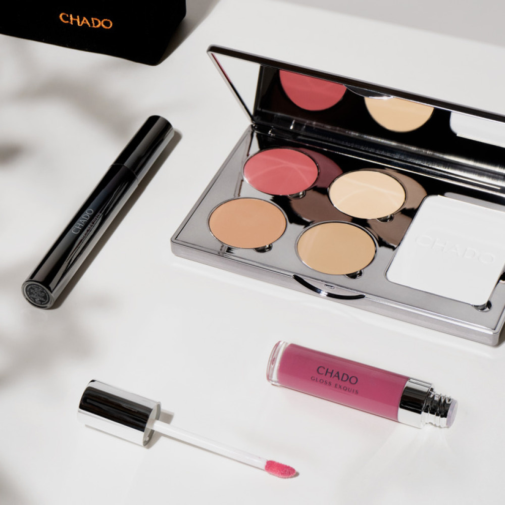 CHADO Monts & Merveilles - Crème - peaux claires à moyennes Palette de maquillage multifonctions (rechargeable)