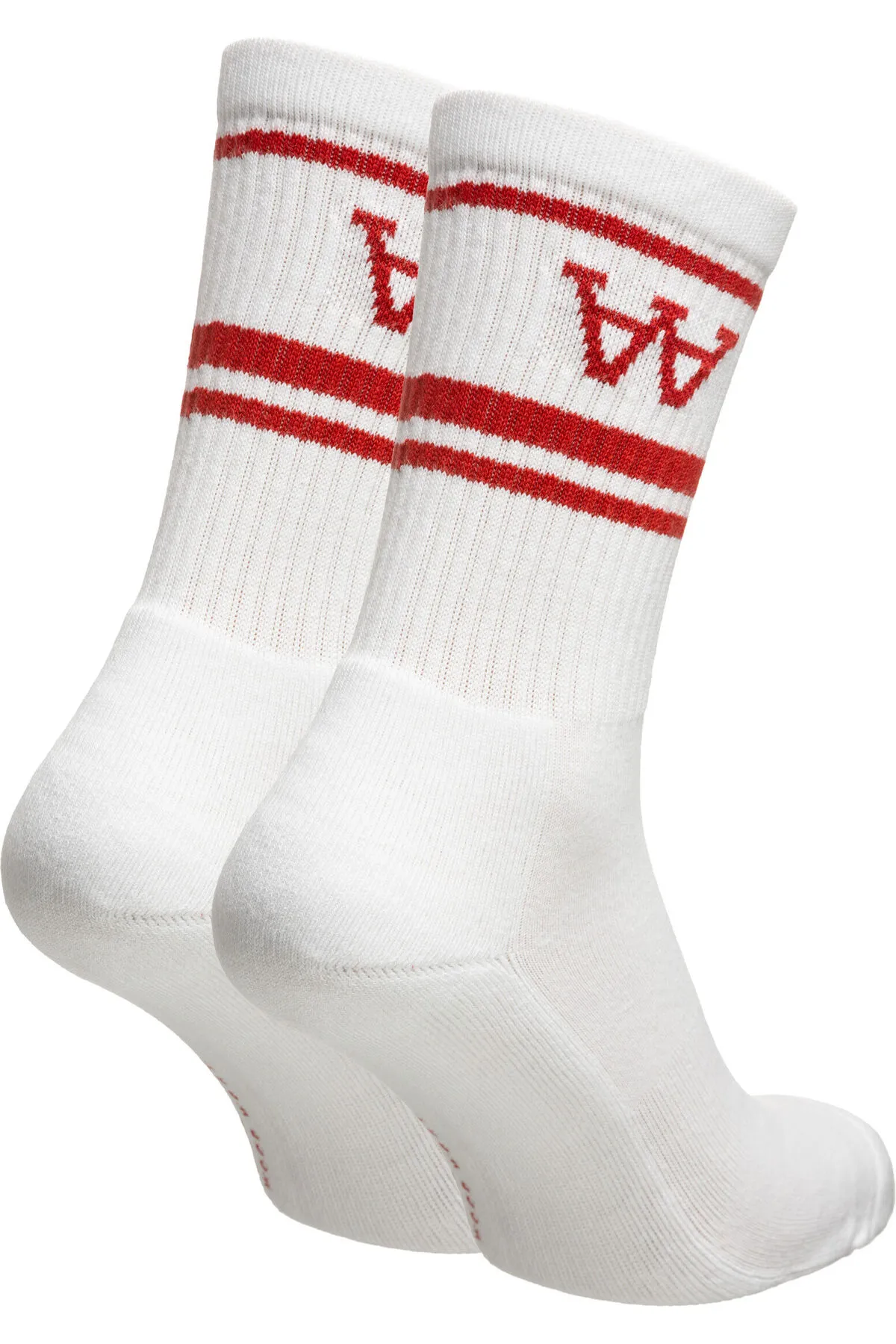 Wood Wood  Socken - Weiß - Unifarben